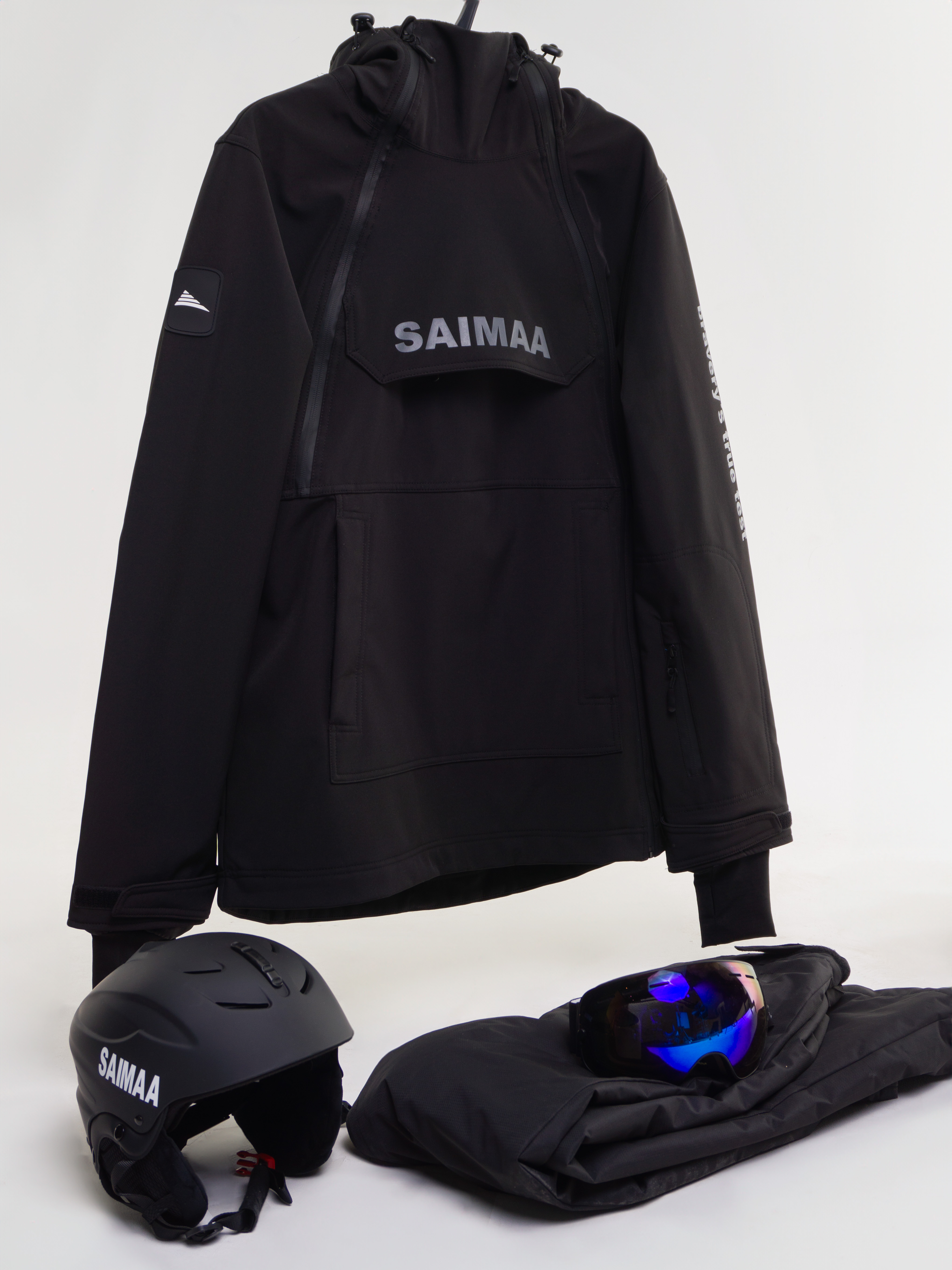 Анорак мужской "Saimaa" Размер: L (50), Артикул: GLO-02, Цвет: черный