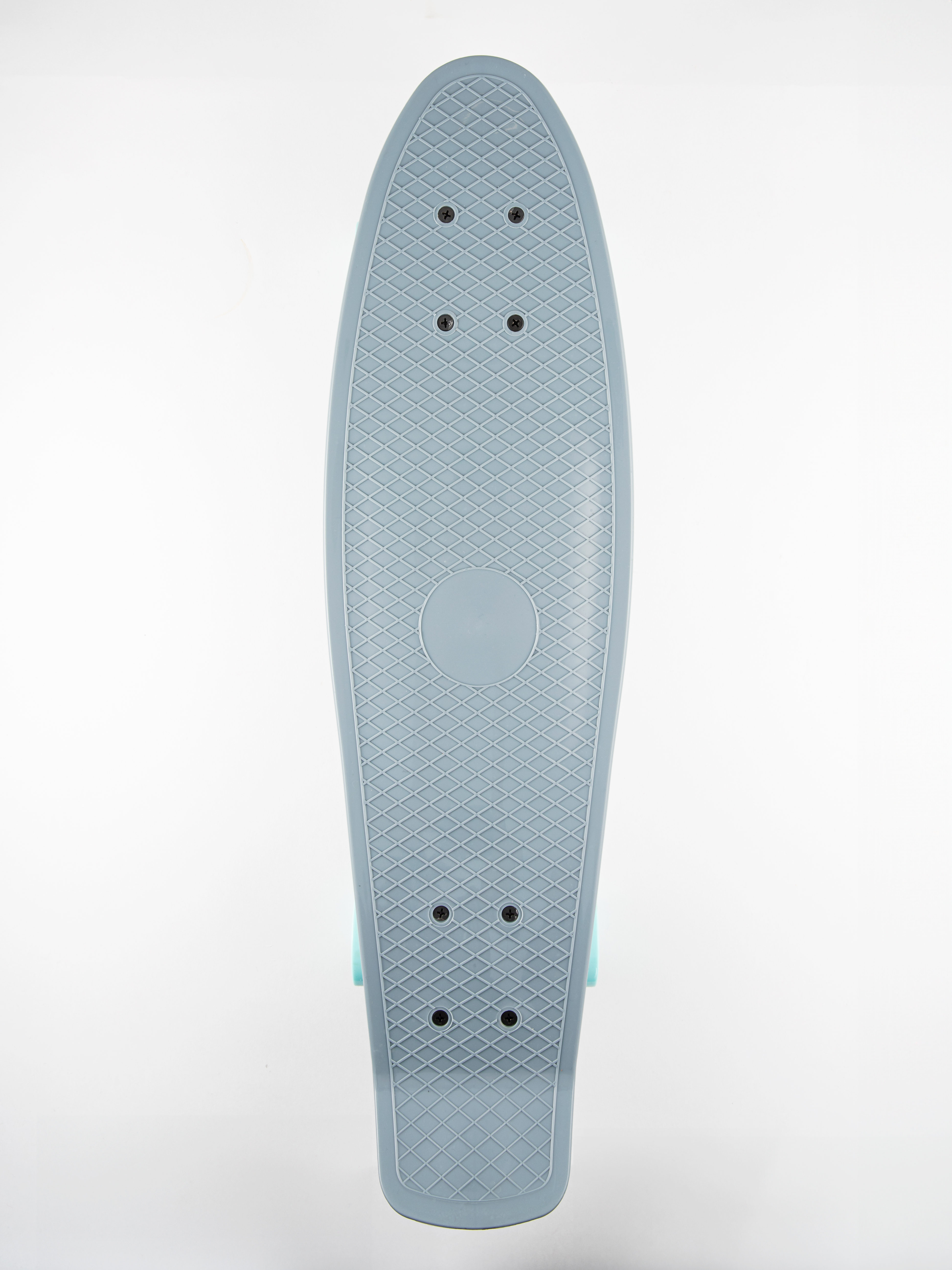 Пенни борд "Plain" 56 см, цвет: серый, Артикул: SH02