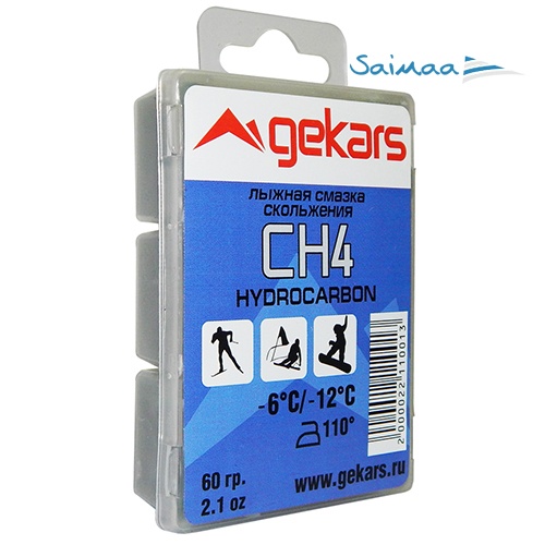 Смазка скольжения "Gekars" в пластиковой упаковке CH4 60 гр. -6…-12 С