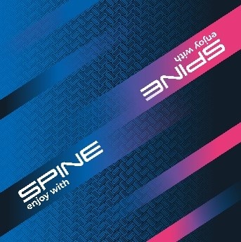 Бафф SPINE розово-синий