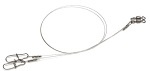 N-17LSN45-25, Поводок стальной NAMAZU 1х7 Nylon Coated, d-0,45 мм, L-25 см, test- 23 кг