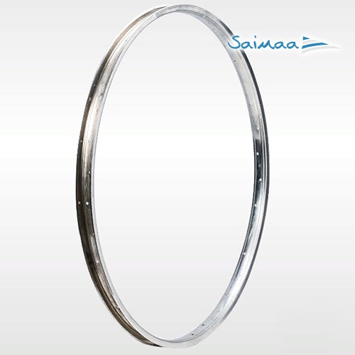 Обод 18"x1,75-2,125 14G*20H, металлический, хромированный, "MAYA". Артикул 3091801