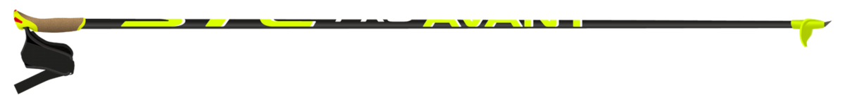 Лыжные палки STC Avanti Pro 100% уголь, 175 см