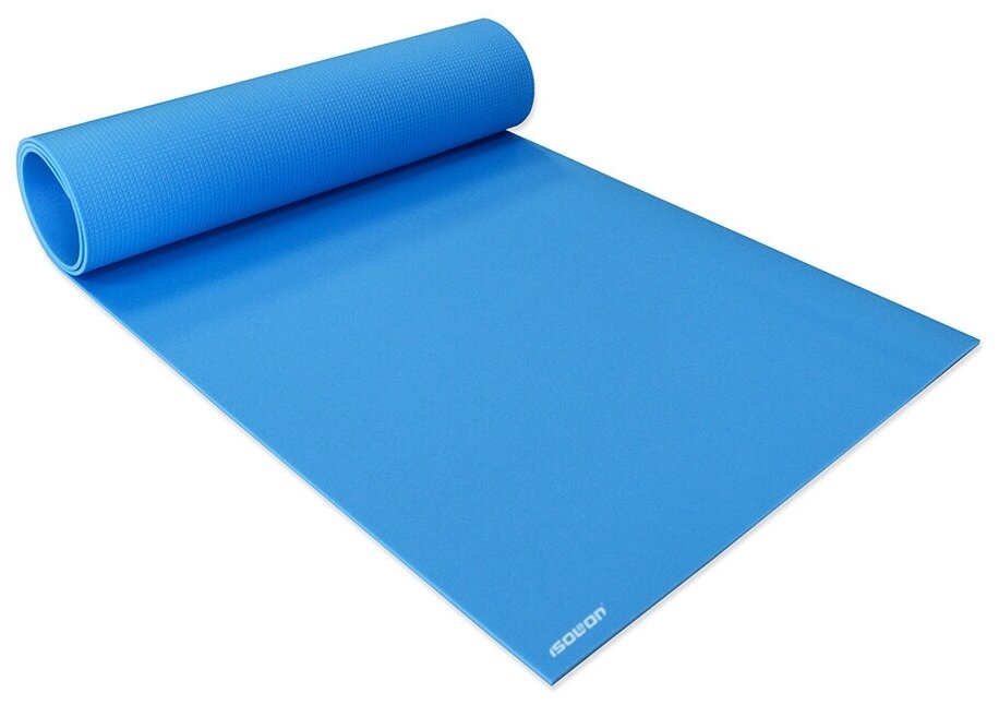 Коврик Yoga Lotos 1800х600х5 (для занятий йогой), повышенной плотности. цвет синий, Артикул  К-022