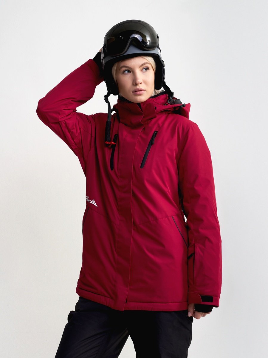 Куртка женская "Saimaa" Артикул: GLO-19, Размер: XXXL (54-56), цвет бордовый