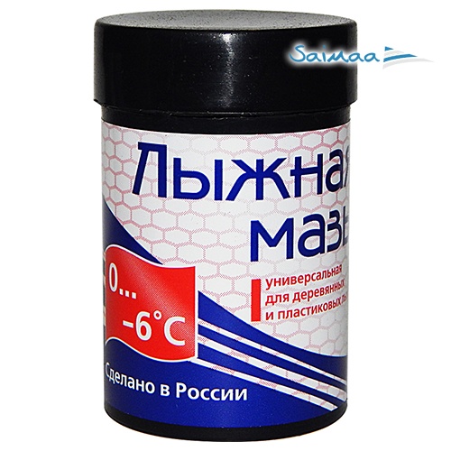 Мазь (сцепления) лыжная (35гр баночка) 0-6 С "Gekars"