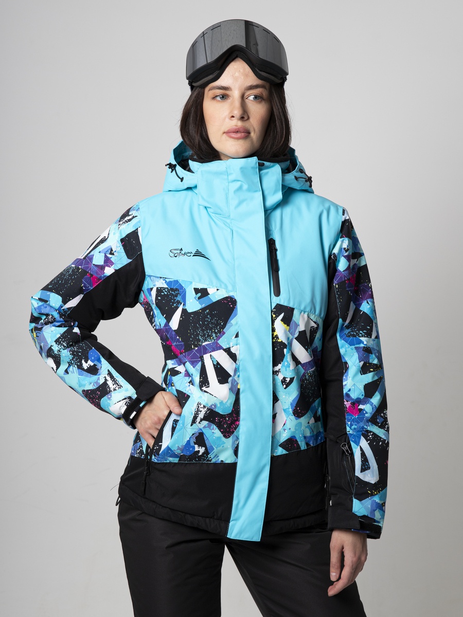 Куртка женская "Saimaa" Артикул: GLO-18,  Размер: XS (42-44), цвет голубой