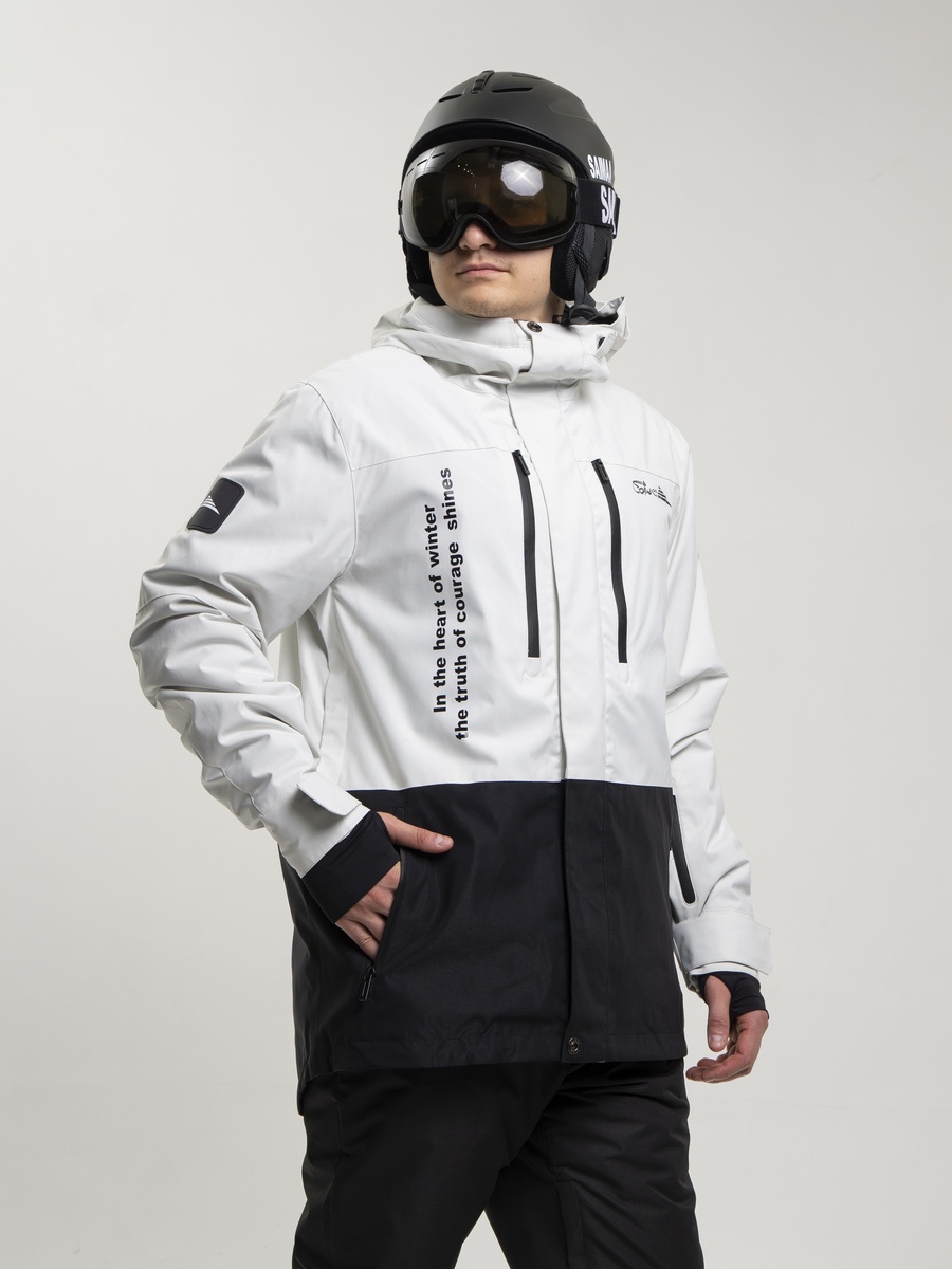 Куртка мужская "Saimaa" Размер: XXXL (56), Артикул: GLO-01, Цвет: светло-серый