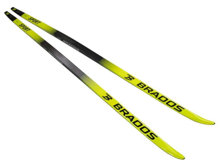 Лыжи беговые STC (длина 195см) Brados LS sport Yellow
