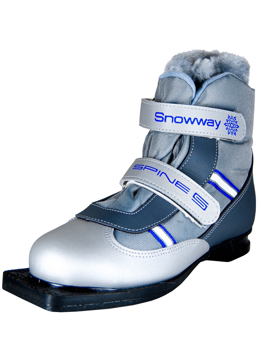 Лыжные ботинки SPINE Kids Velcro (NN75), р-р 32-33