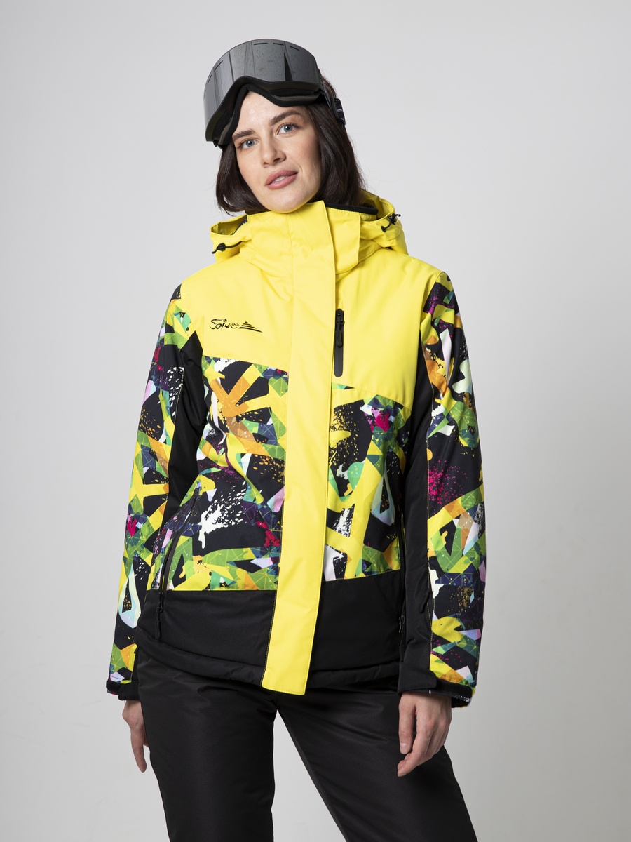 Куртка женская "Saimaa" Артикул: GLO-18,  Размер: XS (42-44), цвет желтый
