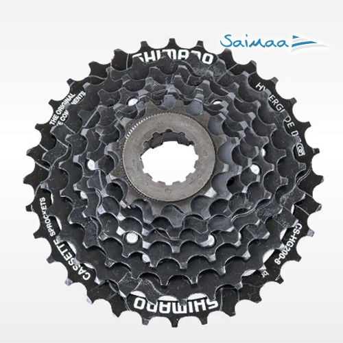 Кассета велосипедная Shimano HG200, 8 скоростей, 12-32. Артикул 3052610-200-8
