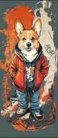 Пенни борд 58 см, "Corgi", Артикул: SH03