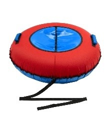Комплект Ватрушка "Турбо" 110 см (голубо-красный) + камера