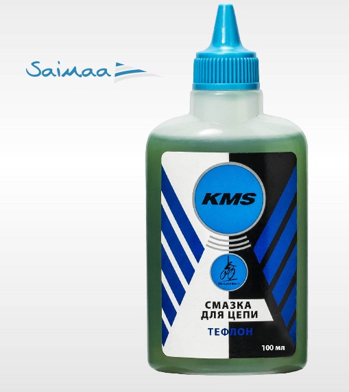 Смазка для цепи "KMS", тефлоновая, для сухих погодных условий, 100мл. Арт.3311005