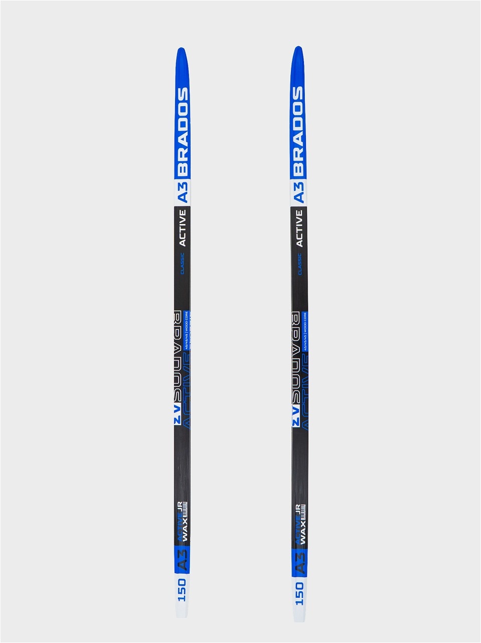 Комплект Лыжи STC (длина 205см) Brados Active A 3 Blue + крепление NNN +упаковка