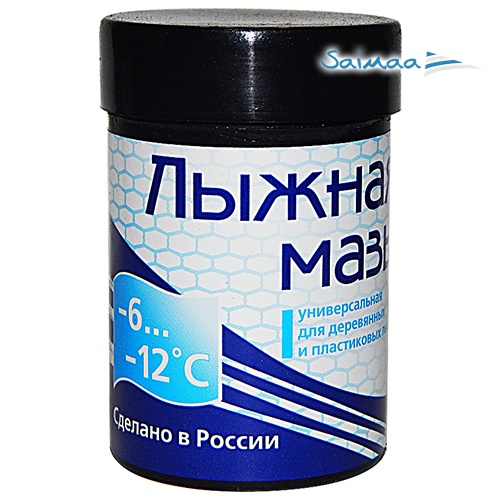 Мазь (сцепления) лыжная (35гр баночка) -6-12 С "Gekars"
