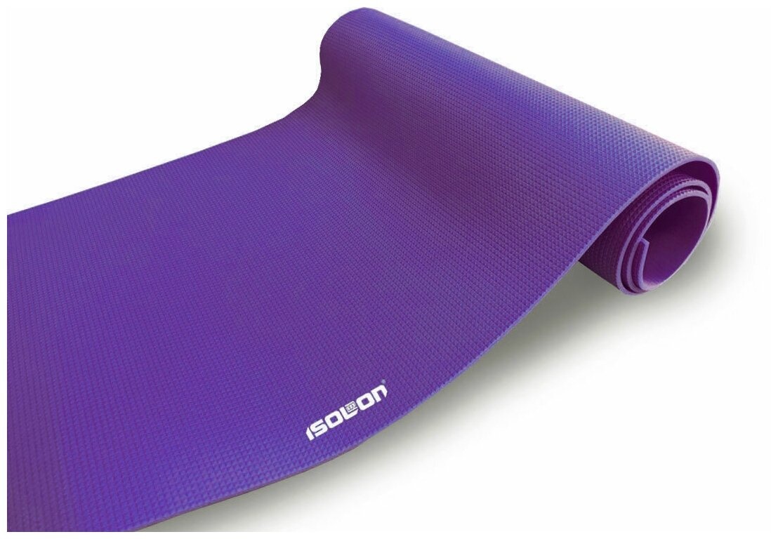 Коврик Yoga Lotos 1800х600х5 (для занятий йогой), повышенной плотности.цвет фиолетовыйАртикул  К-022