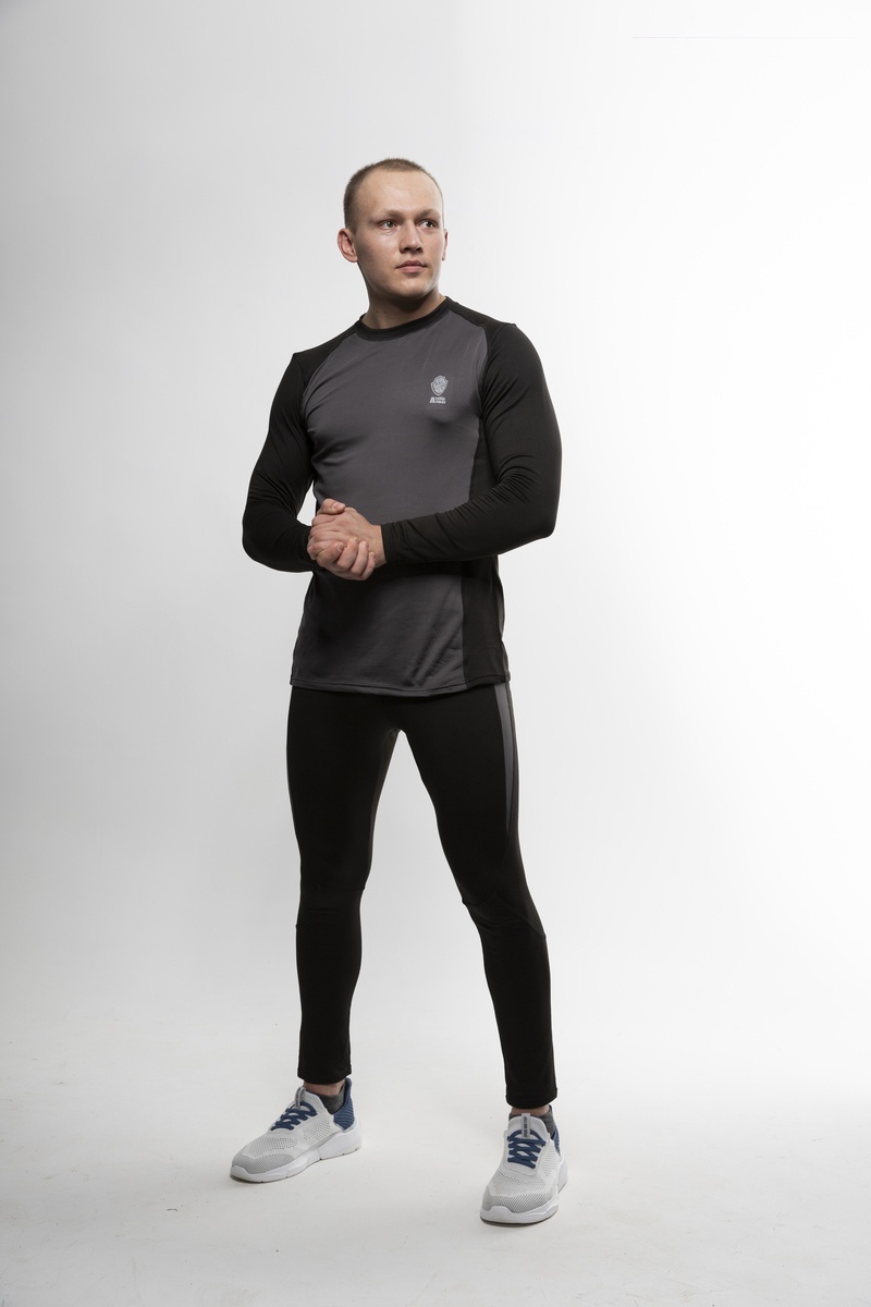 Комплект термобелья SAIMAA_ARCTIC ARMOR мужской, двухцветное, черный, 56 р-р