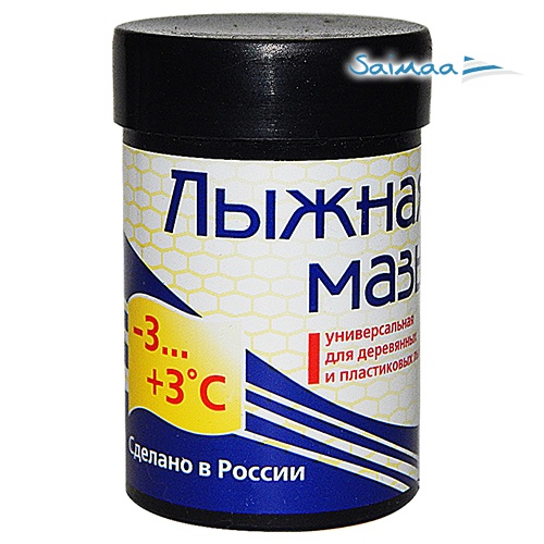 Мазь (сцепления) лыжная (35гр баночка) +3-3 С "Gekars"